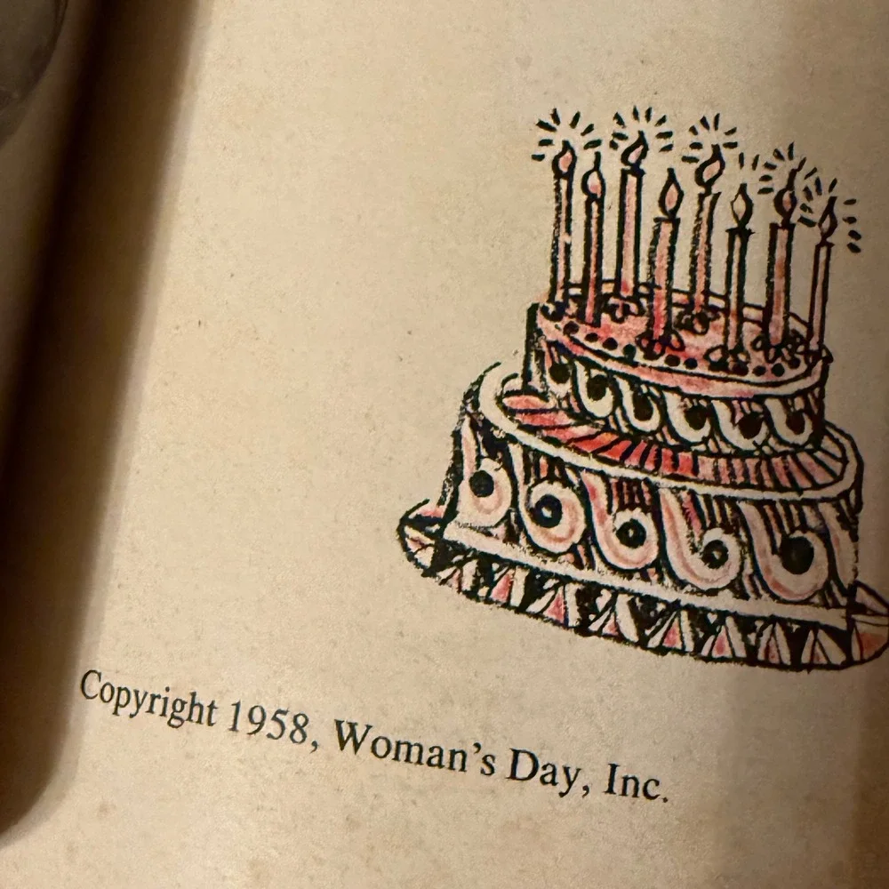 Woman's Day Cook Book of Favorite Recipes 1958 Vintage Cookbook‎ Recipes